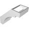 Ekena Millwork 5 1/2-in. W x 10-in. D x 10-in. H Merced Architectural Grade PVC Knee Brace BRCP055X10X10MRC - alternate 3